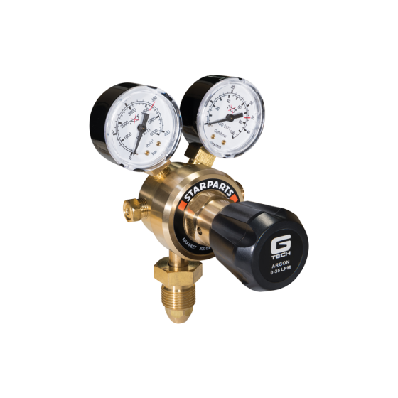 G-Tech Argon Regulator Single Stage 2 Gauge