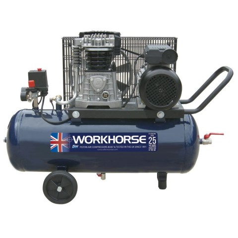 Workhorse Air Compressor 3HP 100L CFM 13 230V