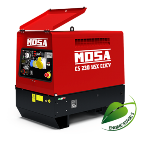 MOSA CS230 YSX-CC/CV ECO Diesel Welder Generator 110/230V