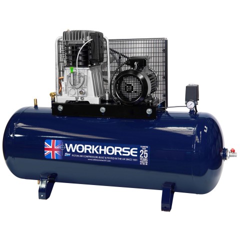 Workhorse Air Compressor 10HP 270L CFM 38.5 400V