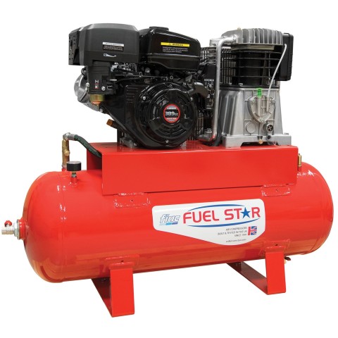 Fuel Star Petrol Air Compressor 5.5HP 15 CFM 150L