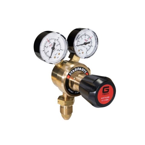 Acetylene Regulator Single Stage 2 Gauge 25 Bar