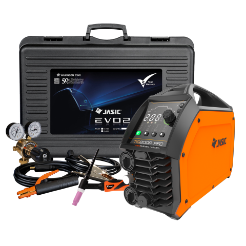 Jasic EVO Tig 200 Pulse DC PFC Tig Welder | 110-240V