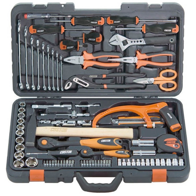 Custor 1/4" 1/2" Combination Tool & Socket Kit 83pc | TK-02483C